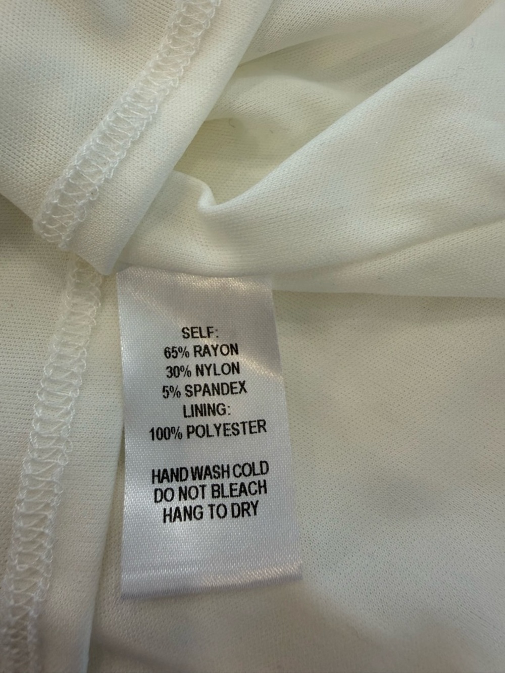 Lulu's White V-Neck Double Spaghetti Strap Mini Dress - Picture 6 of 8